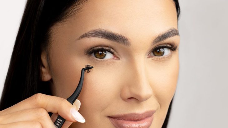 nalepovací řasy trsy nanolash