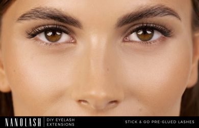nalepovací řasy trsy nanolash